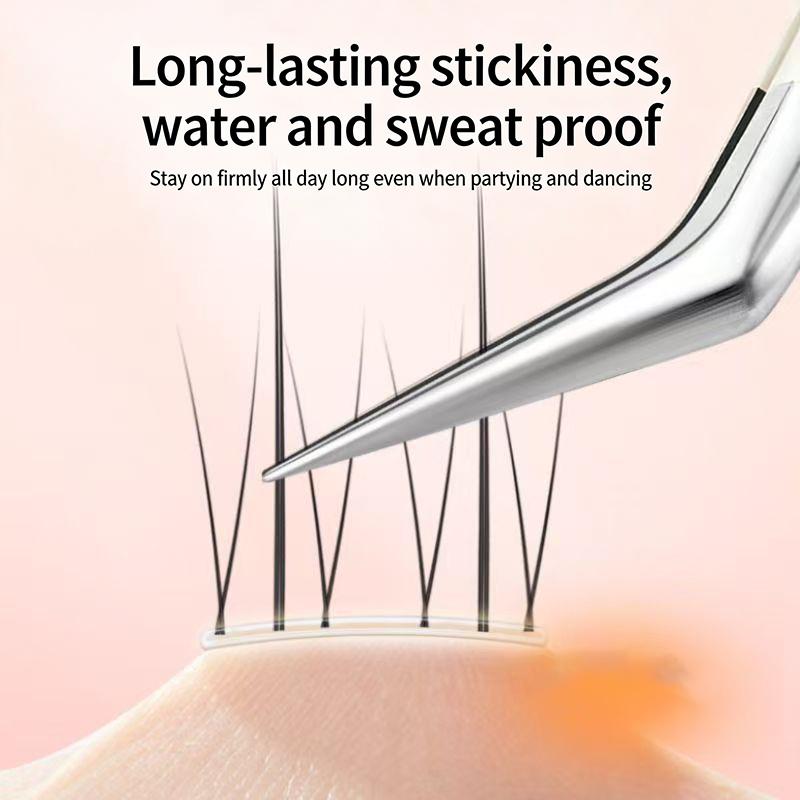 Eyelash Extension No 11 - Czarne samoprzylepne sztuczne rzęsy, delikatne, 11-13