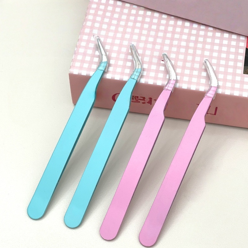Eyelash Extension Home Service - Precyzyjne pęsety do rzęs ze stali