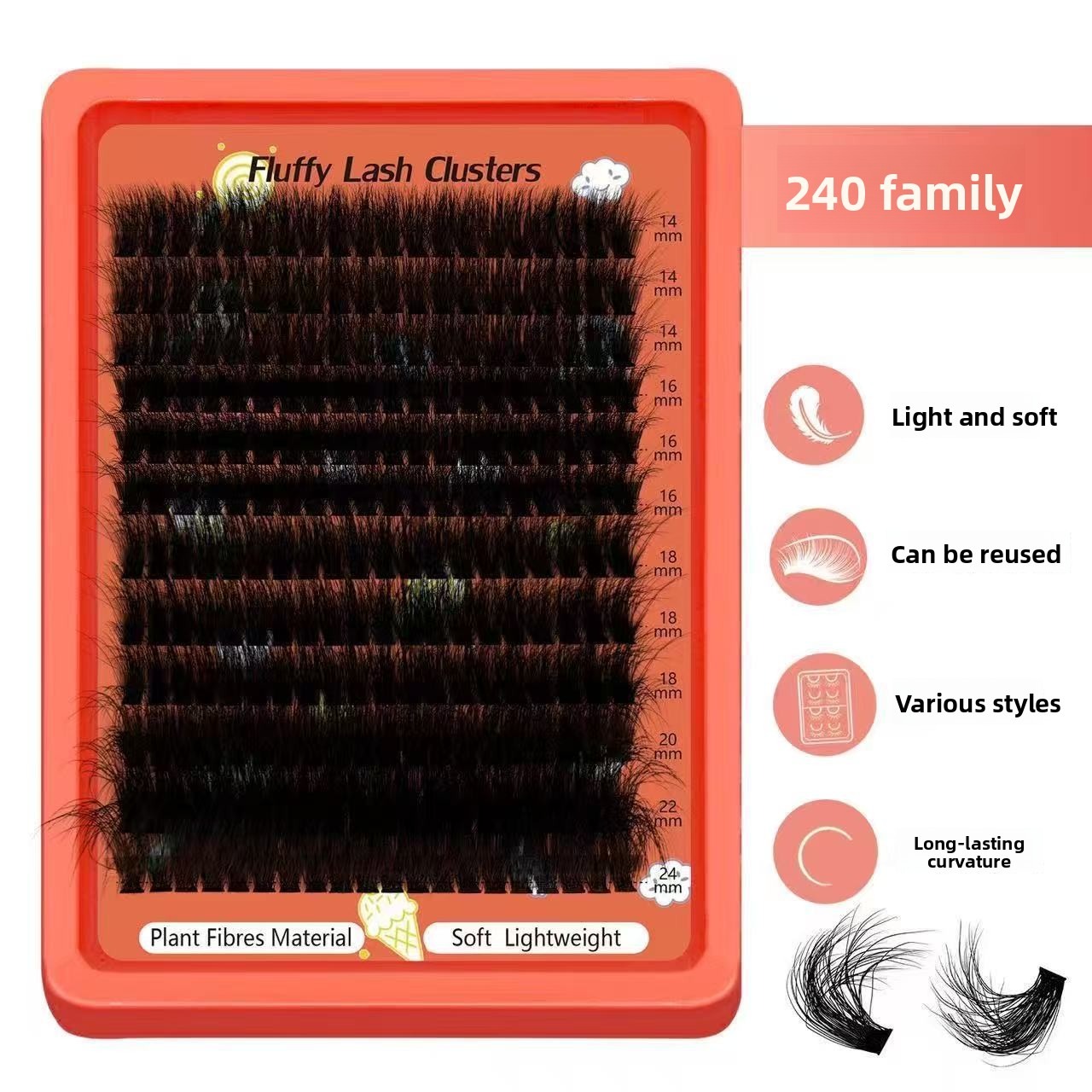 Eyelash Extension Home Service - 80D-100D 8D Puszyste Rzęsy w Kępkach,