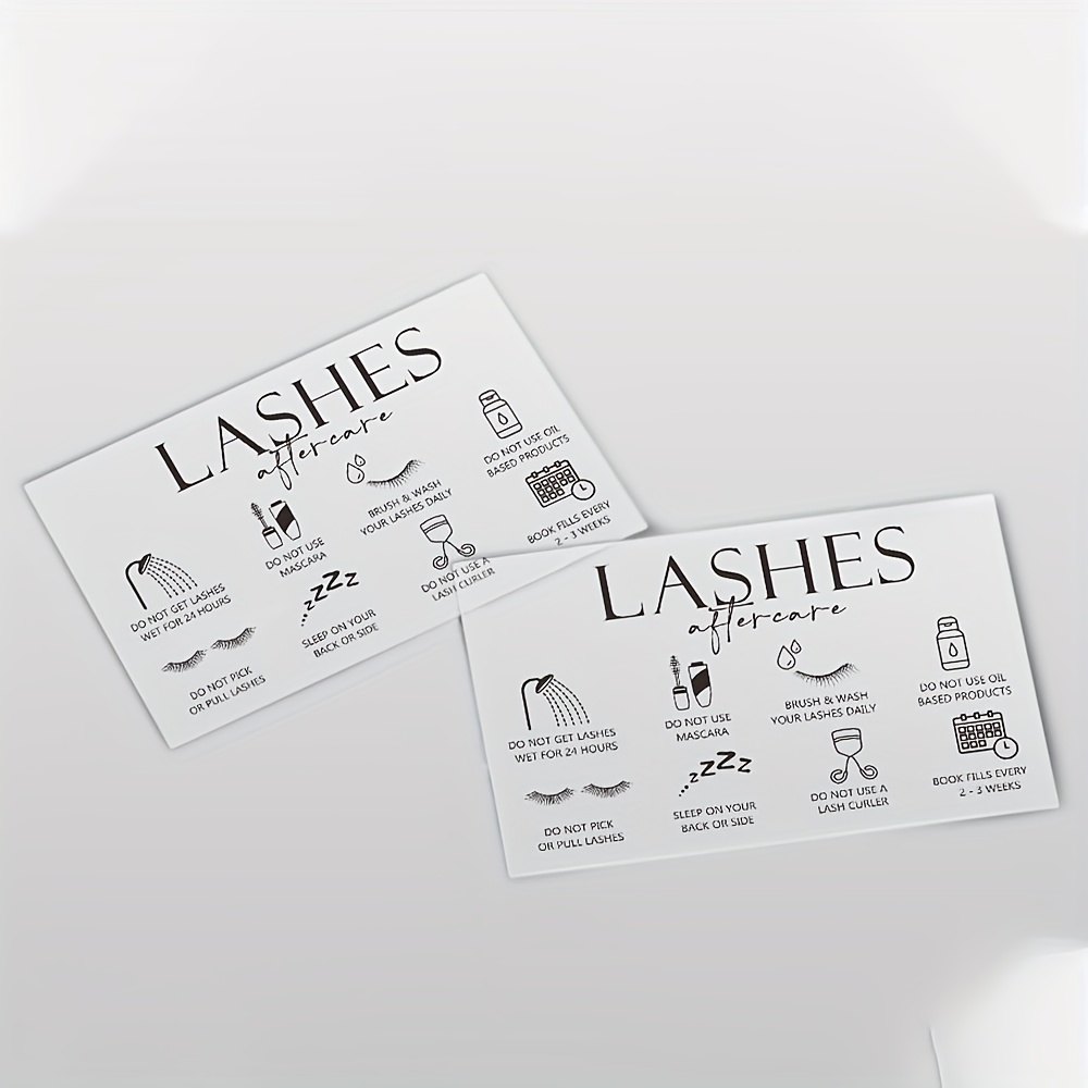 50 sztuk przezroczystych plast – Eyelash Extension Aftercare recenzja i cena